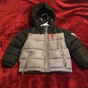 Boys Reversible Bubble Jacket US Polo Assn.